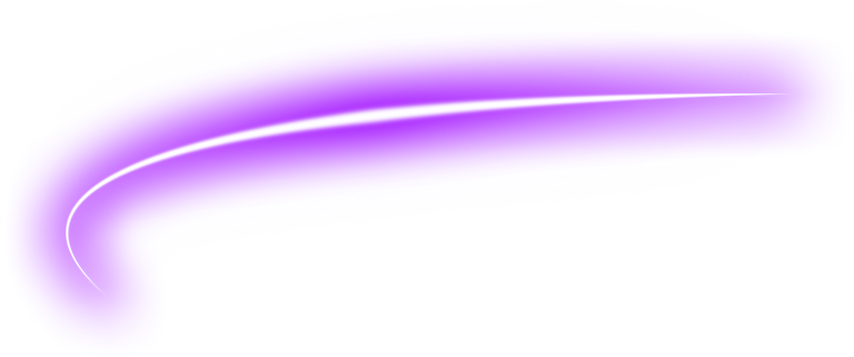 Purple Curve Neon Line