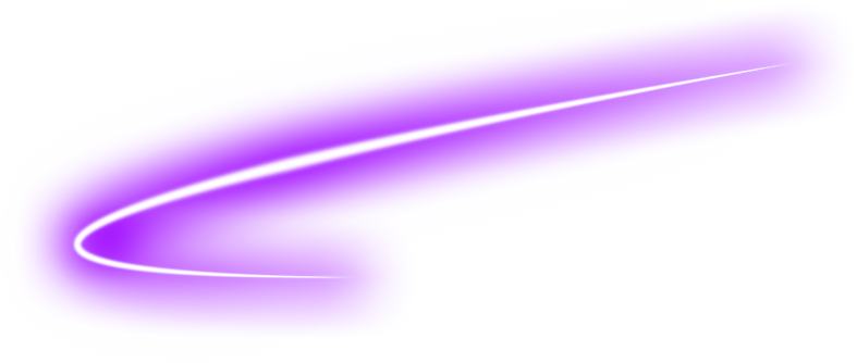 Purple Curve Neon Line