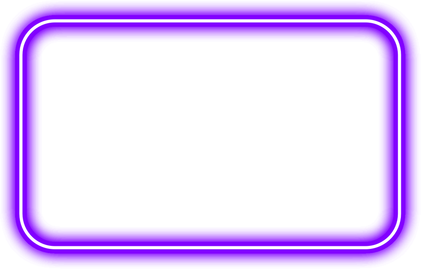 Purple Glowing Rectangle Frame